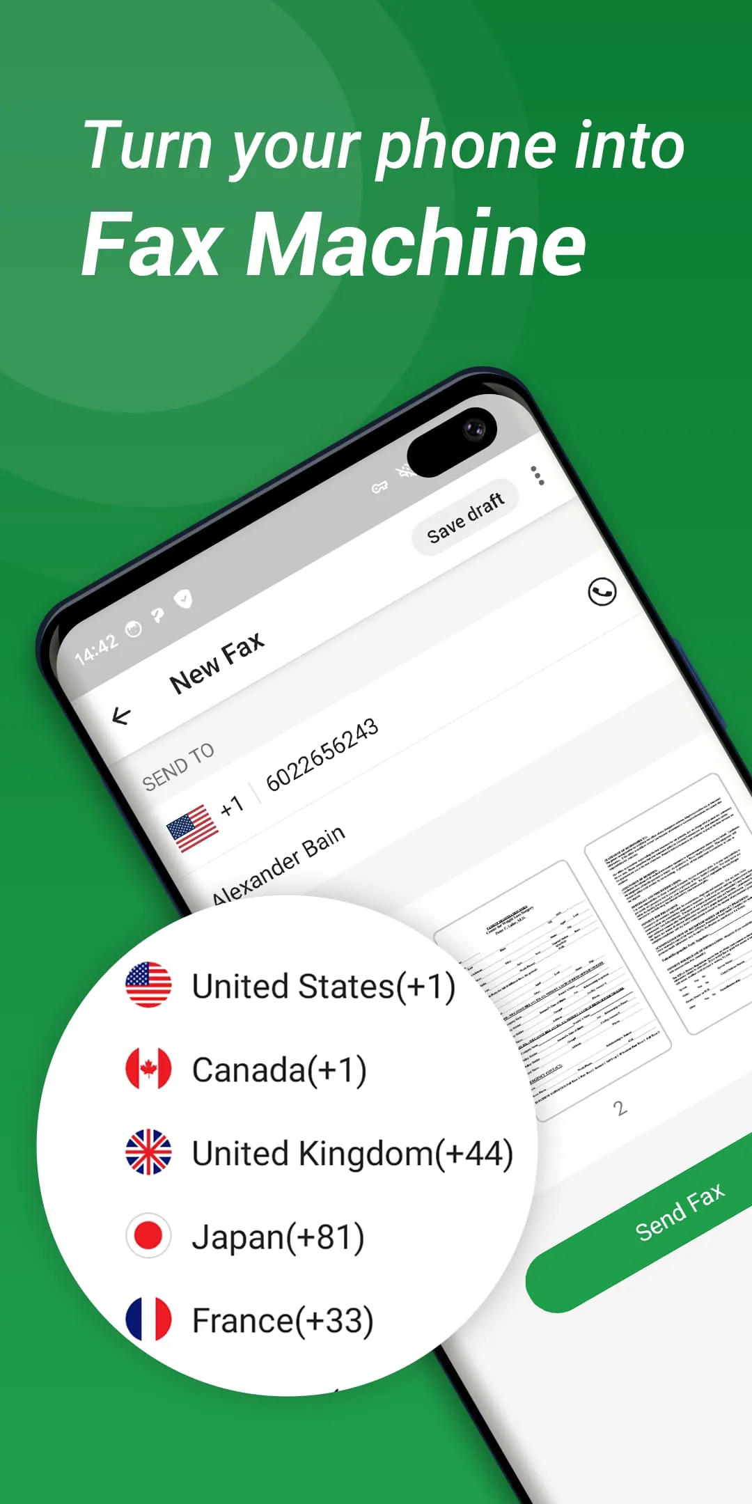Tiny Fax - Send Fax from Phone