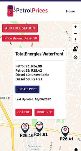 PetrolPrices.co.za