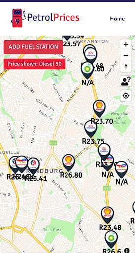 PetrolPrices.co.za