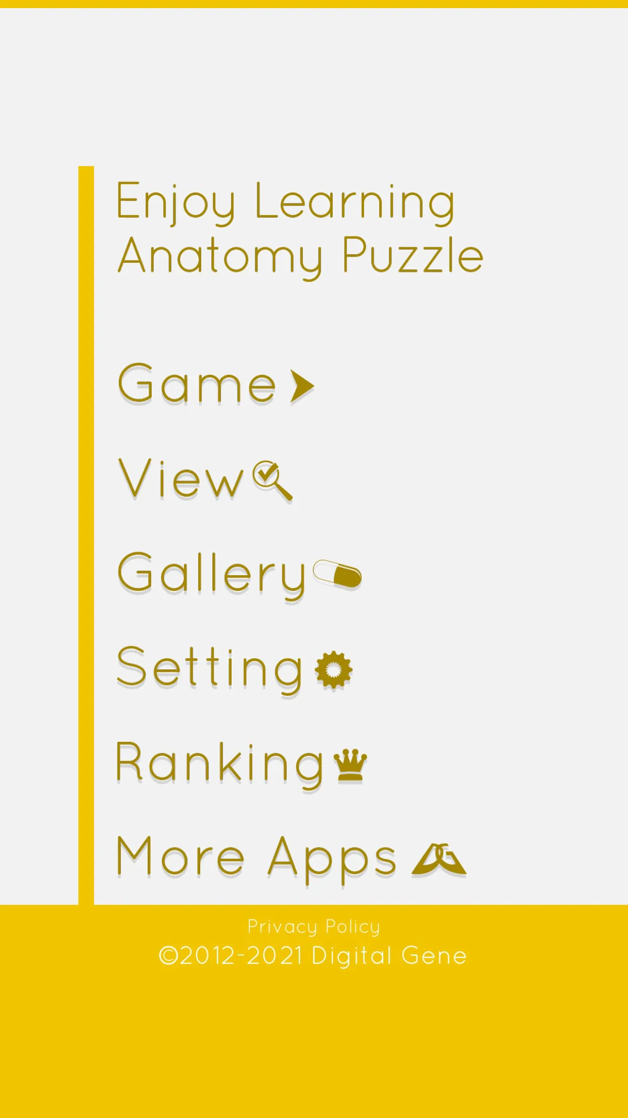 E. Learning Anatomy puzzle