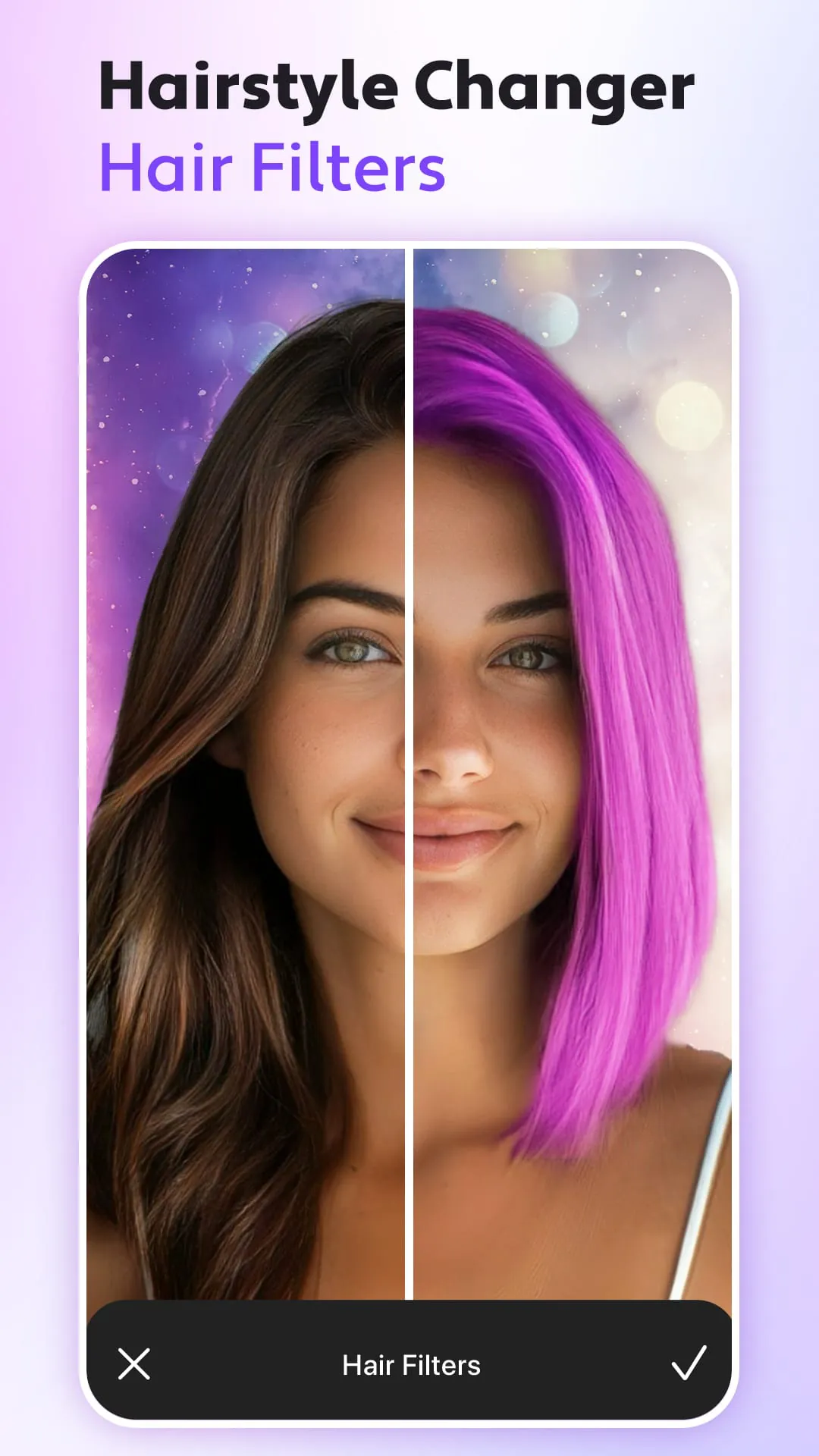 Hair Editor, AI Makeup Filters