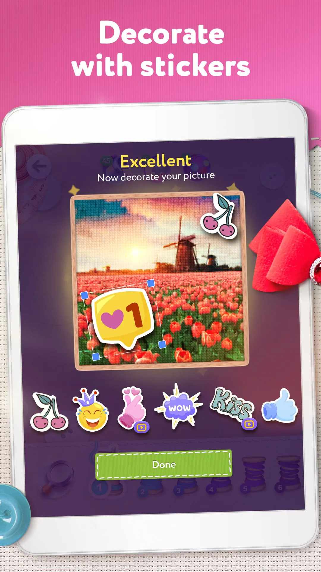 Magic Cross Stitch: Pixel Art