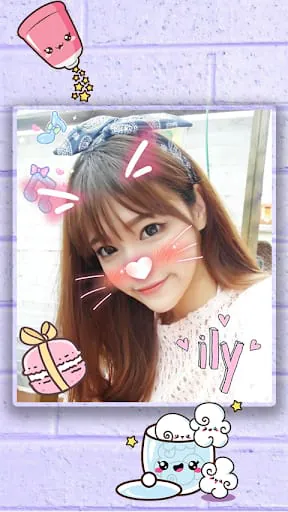 Blush: red cheeks, shy face, k