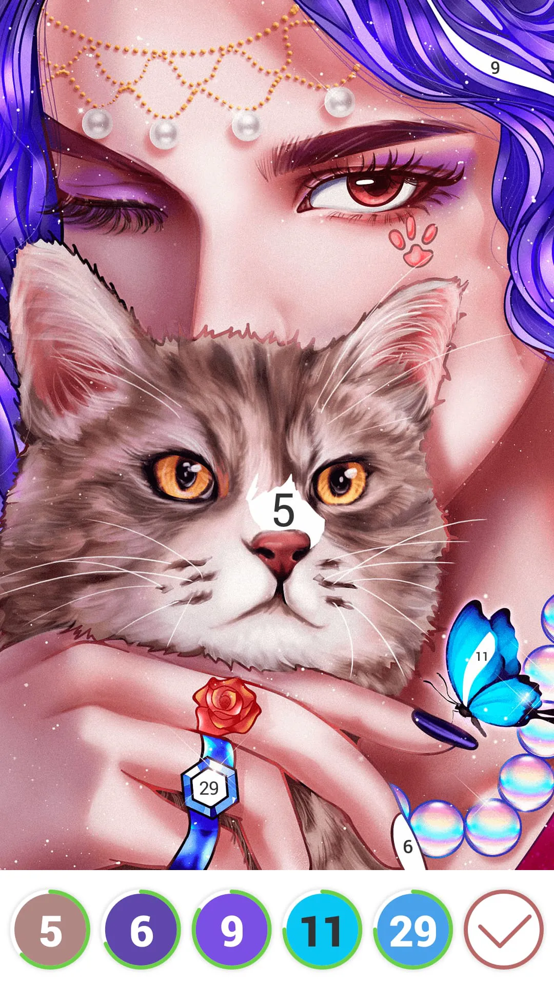 Hola Color--Coloring by Number