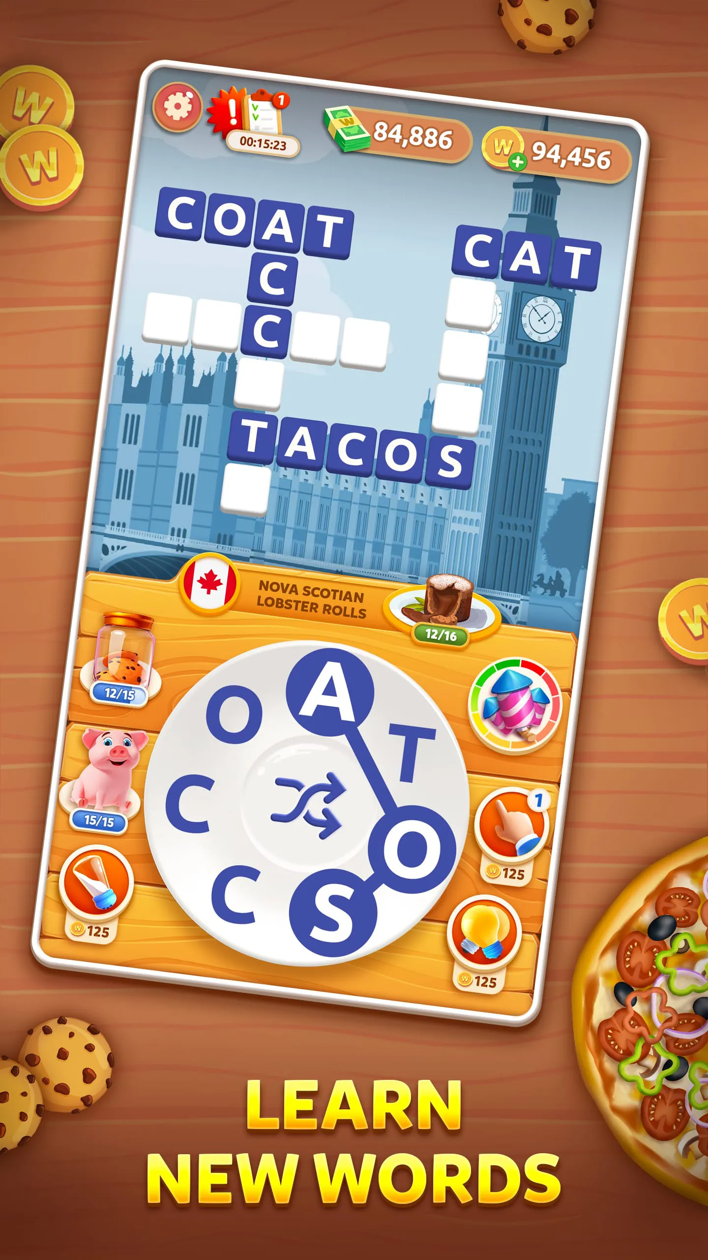 Wordelicious: Food & Travel