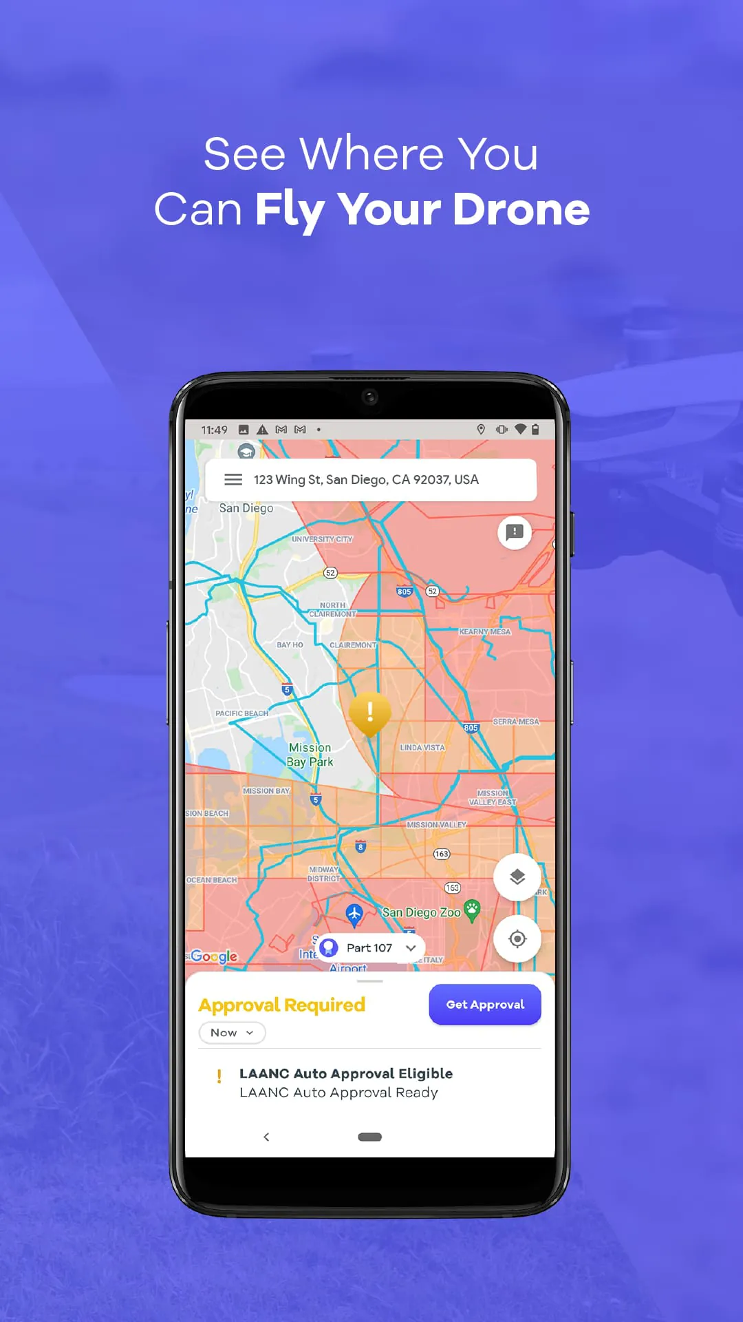 OpenSky - App for Drone Flyers
