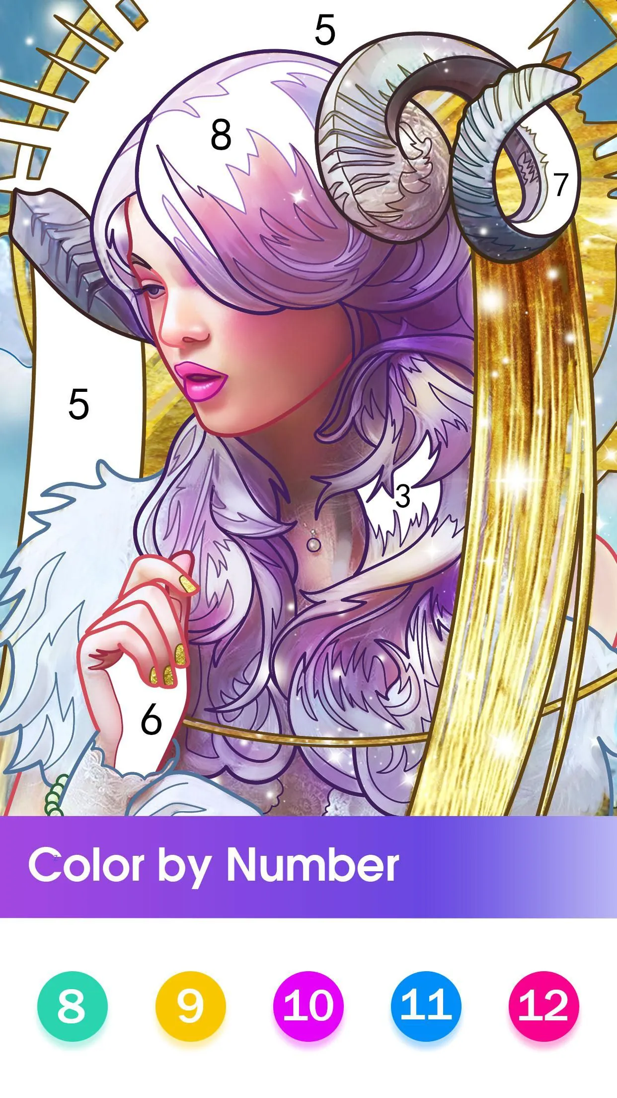 Paint by number - Relax