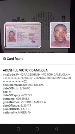 ID Card, Passport, Driver Lice