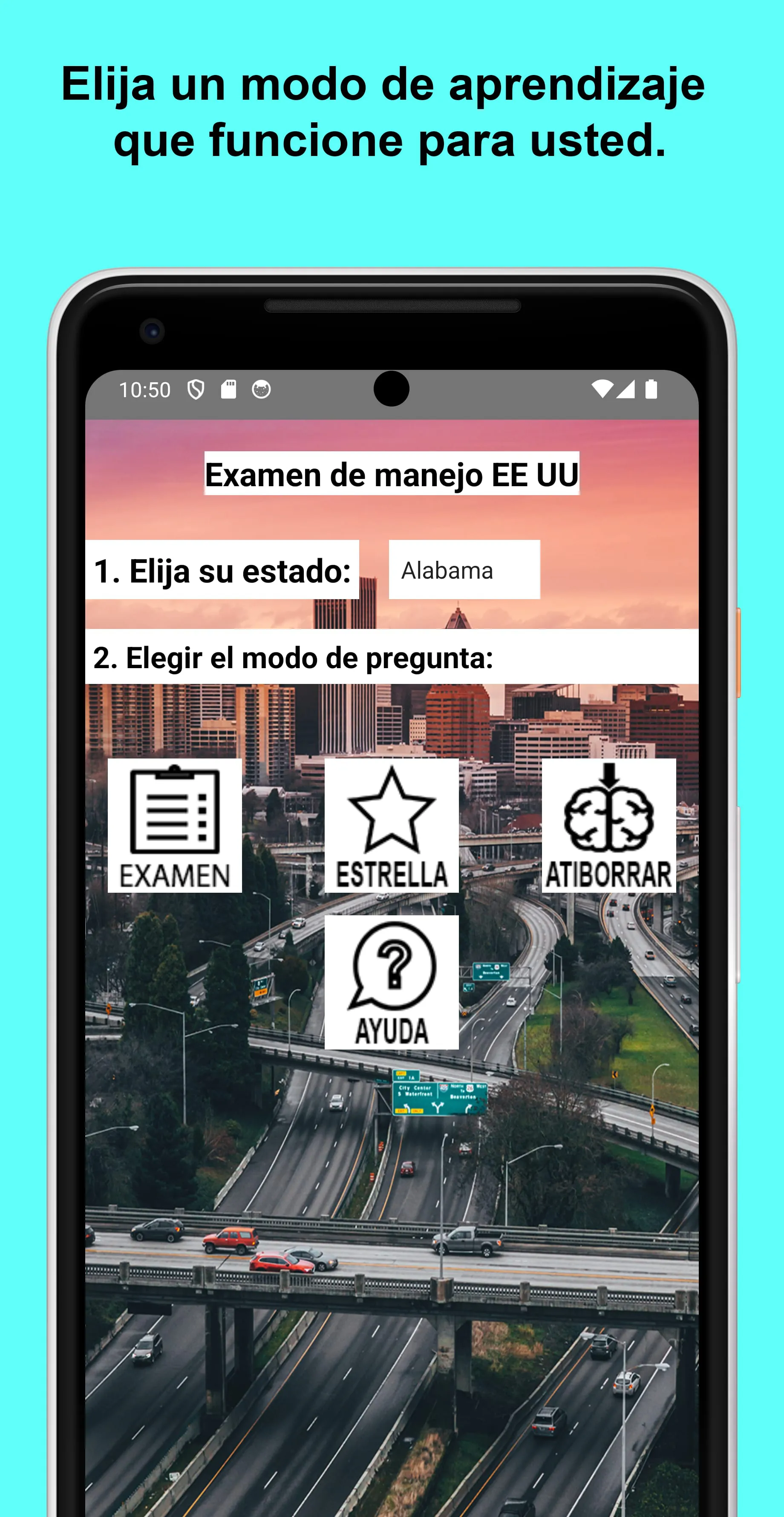 Examen de Manejo EE UU 2024