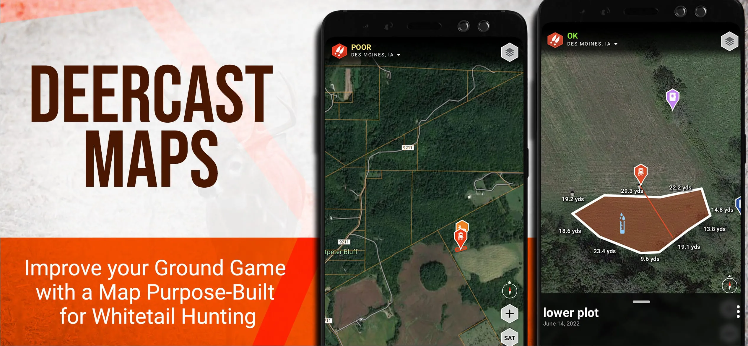 DeerCast: Weather, Maps, Track