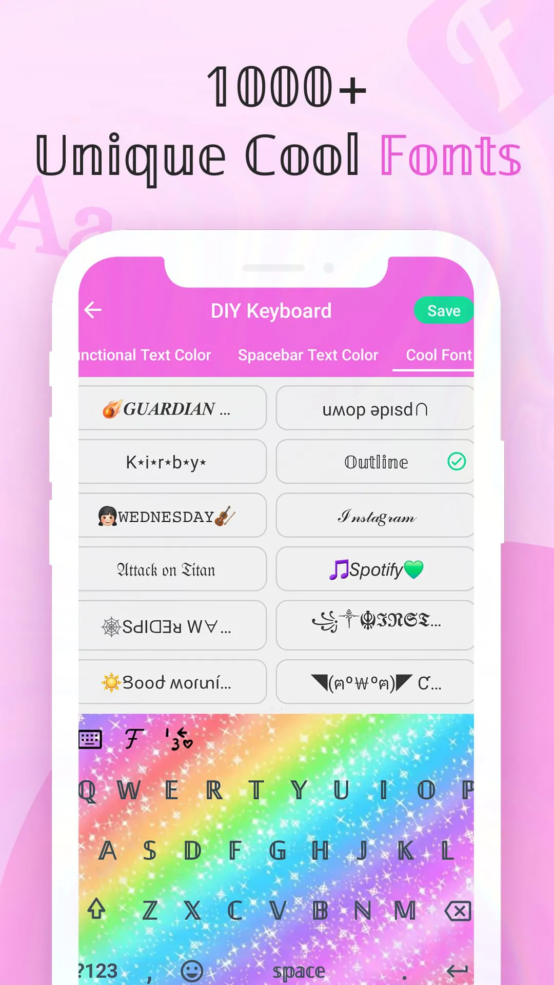 Cool Fonts Keyboard & Themes