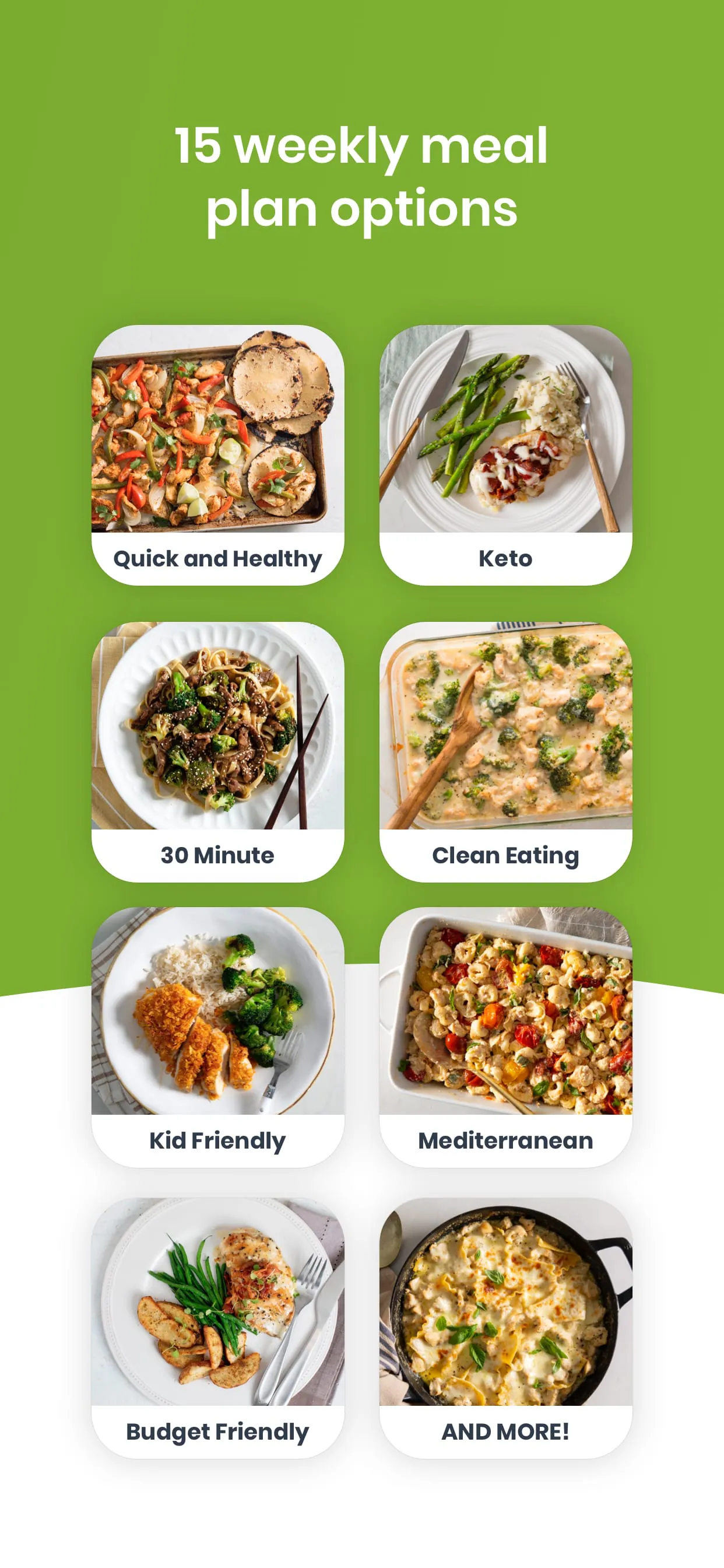 eMeals - Meal Planning Recipes