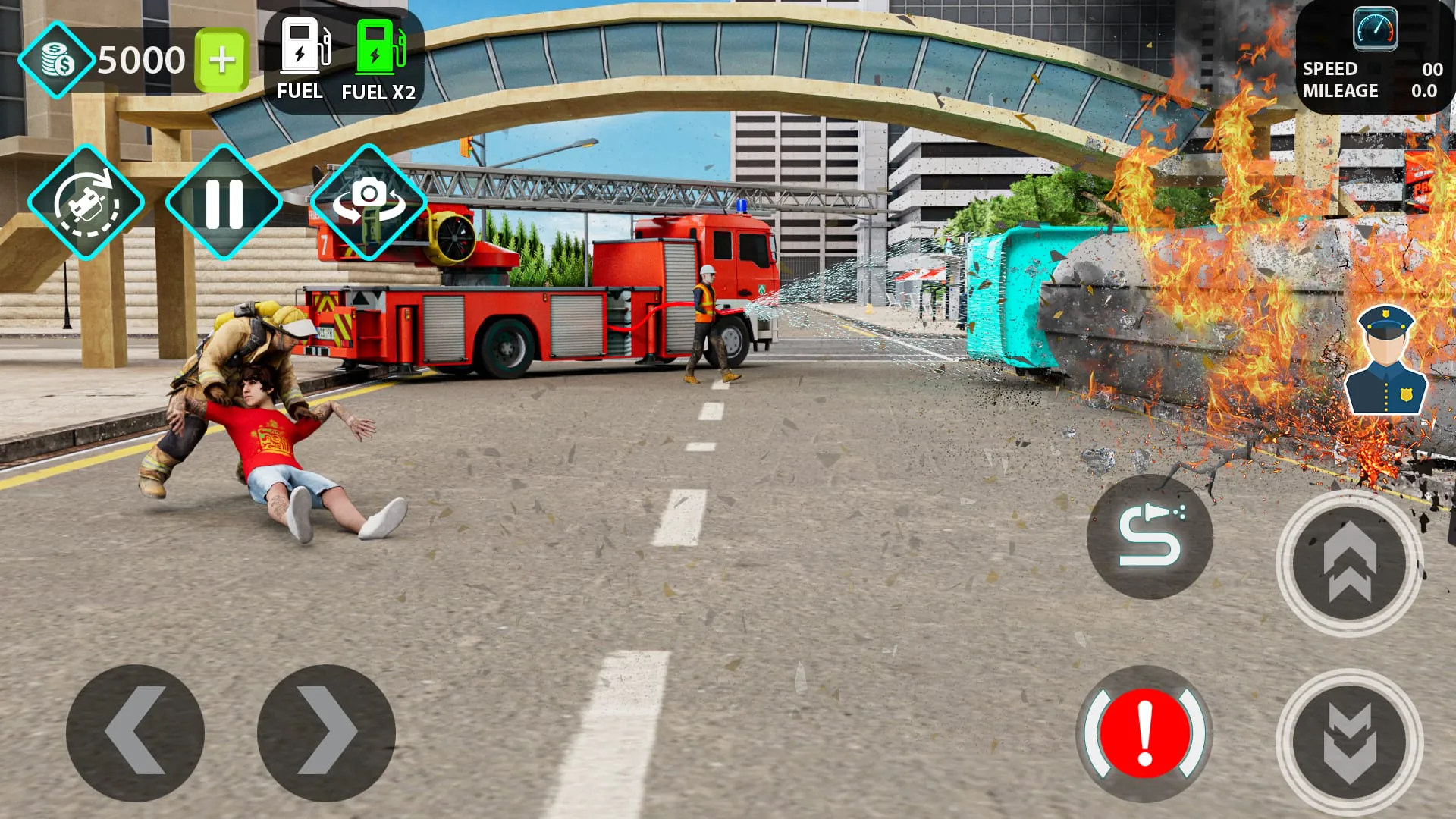 Fire Truck Games & Rescue Game
