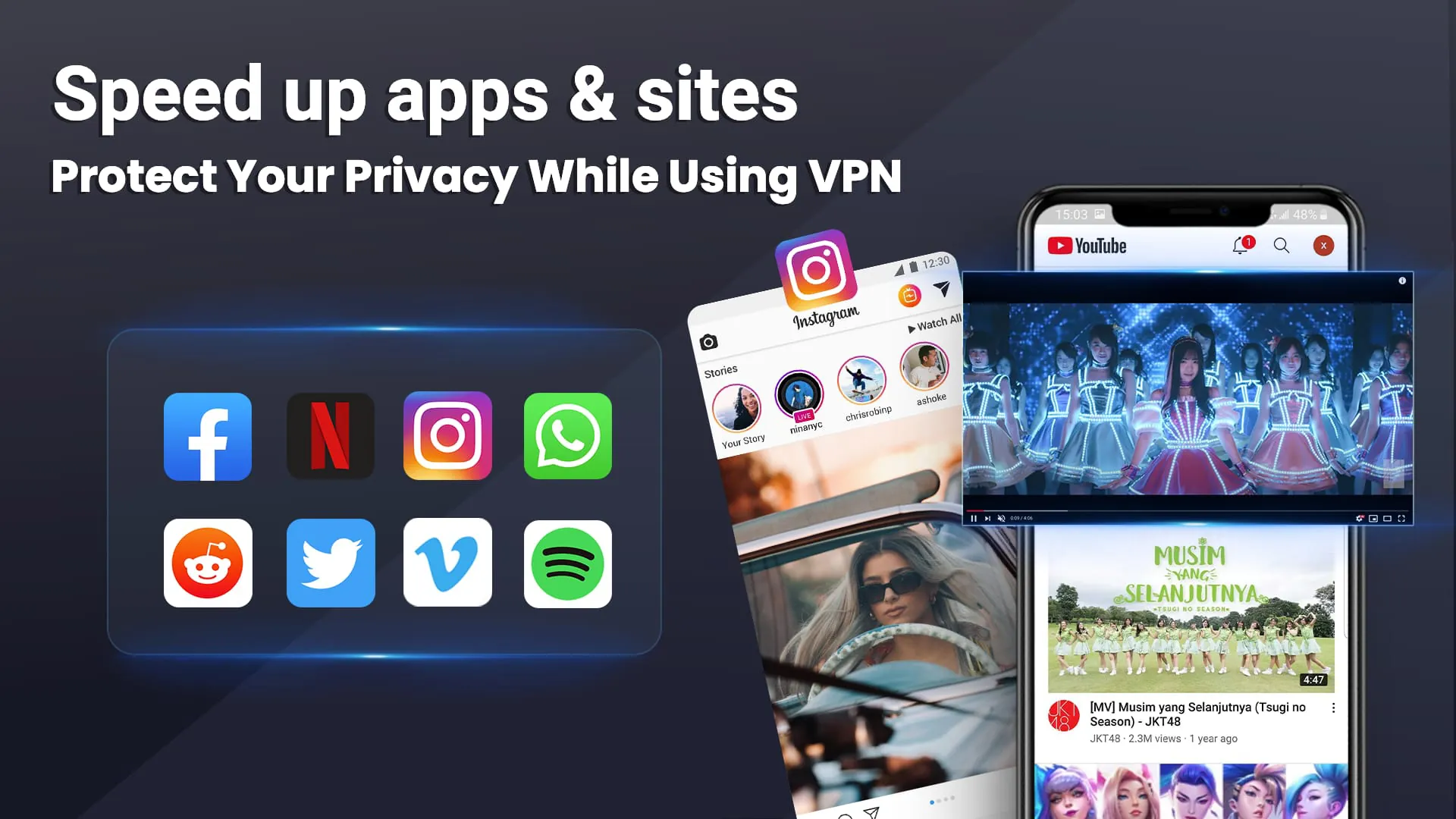 3X VPN - Smooth Browsing