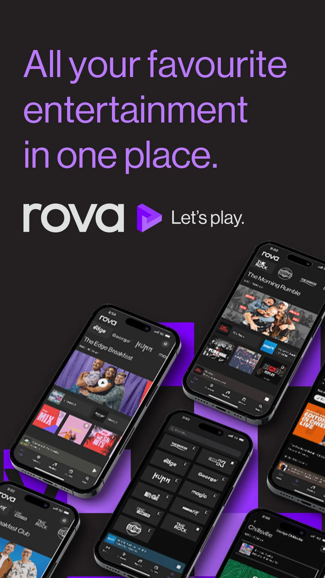 rova – radio, music, podcasts