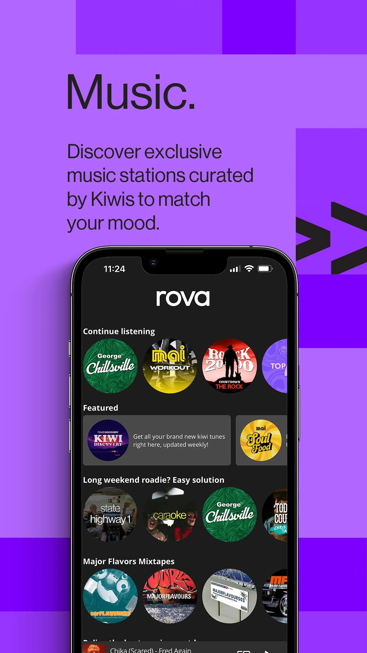 rova – radio, music, podcasts