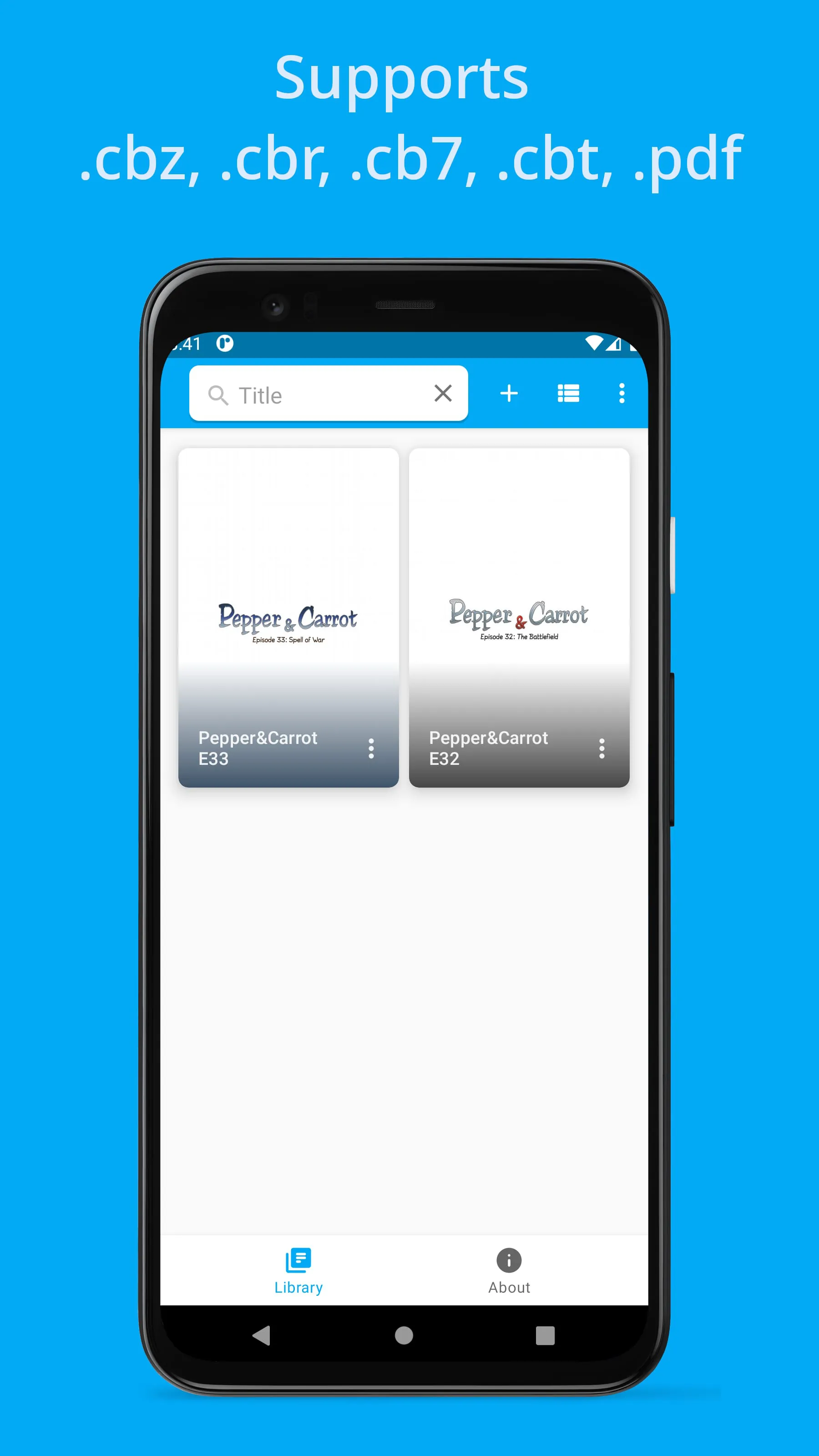 Seeneva: smart comic reader