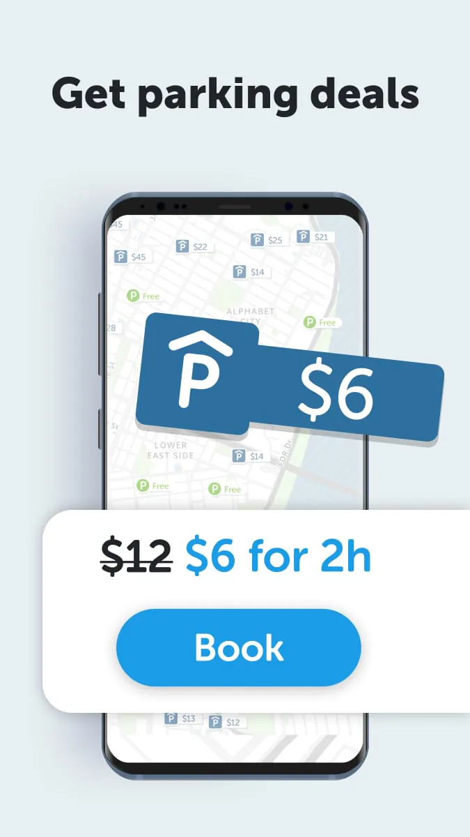 SpotAngels Parking Map & Deals