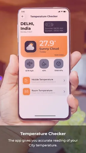 Weather & Temperature Checker