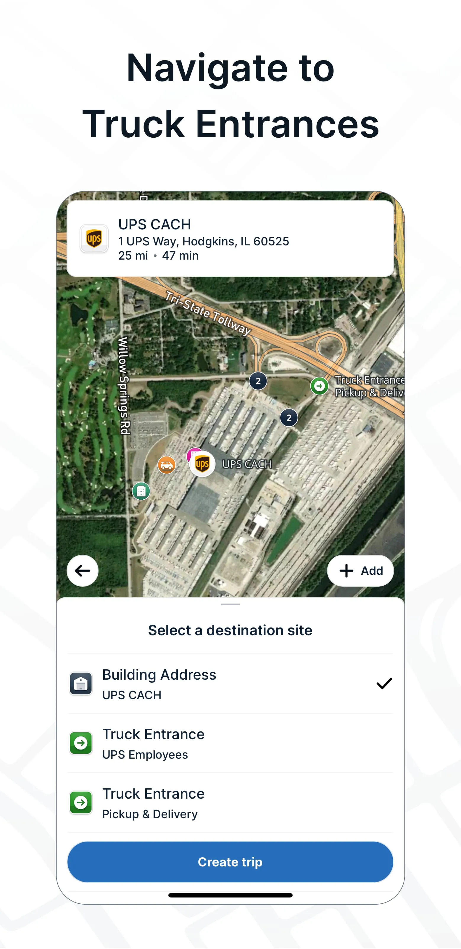 TruckMap - Truck GPS Routes